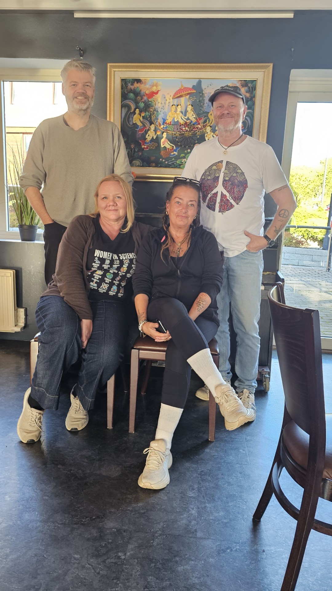 Thor Arne, Botan, Siv Monica og June